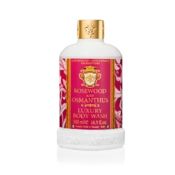 TUSFÜRDŐ 500ML RÓZSAFA ILLATCSERJE M:17CM ÁTM:8CM