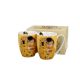 BÖGRE SZETT PORCELÁN 2DB-OS 360ML KLIMT KISS EKRÜ