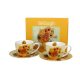 TEÁSKÉSZLET 2 SZEMÉLYES CSÉSZE+ALJ 270ML V.V.GOGH NAPRAFORGÓK