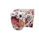 BÖGRE JUMBÓ PORCELÁN 1000ML VIRÁG - RÓZSA