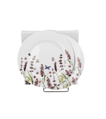 DESSZERT TÁNYÉR SZETT 2DB-OS 19CM CLASSIC LAVENDER