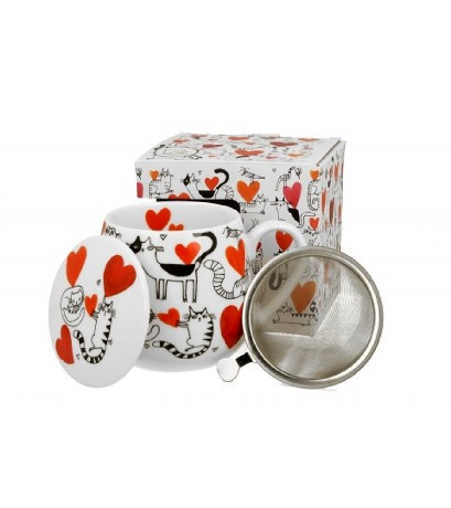 BÖGRE HORDÓS SZŰRŐS 430ML MACSKÁS - SZÍV