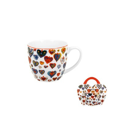 BÖGRE PORCELÁN 460ML SZÍV NÉPI