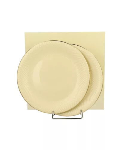 DESSZERT TÁNYÉR SZETT PORC. 2DB-OS ECRU VESPER 20CM