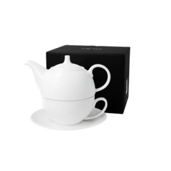 TEAKANNA + BÖGRE FEHÉR, DÍSZDOBOZBAN "RAPHAEL"