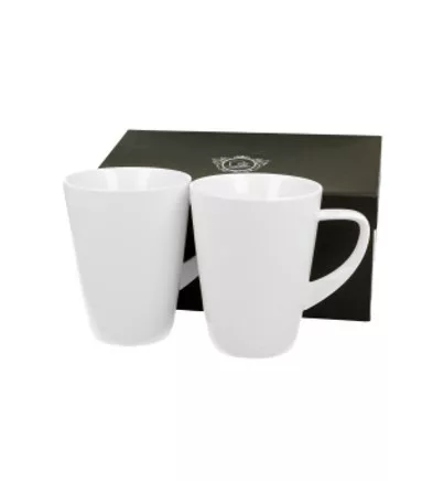 BÖGRE SZETT 2DB-OS FEHÉR, DÍSZDOBOZBAN "INFINITY"