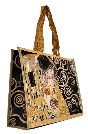 TÁSKA PP 34X25X10CM KISS KLIMT