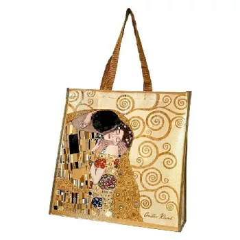 TÁSKA PP 40X40X14CM KISS KLIMT