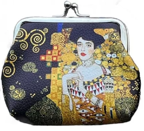 PÉNZTÁRCA 11X10CM ADELE KLIMT