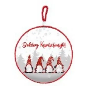 ALÁTÉT KERÁMIA - BOLDOG KARACSONYT 16CM