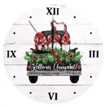 FALIÓRA-KARÁCSONYI DEKORÁCIÓ - KELLEMES UNNEPEKET! 28CM