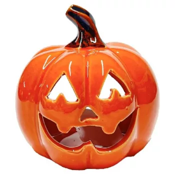 DÍSZ TÖK KERÁMIA HALLOWEENI 10X10CM