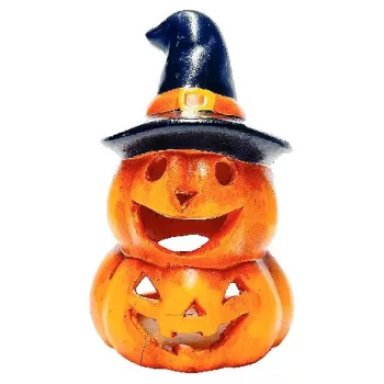 DÍSZ TÖK POLIREZIN HALLOWEENI 9X15CM