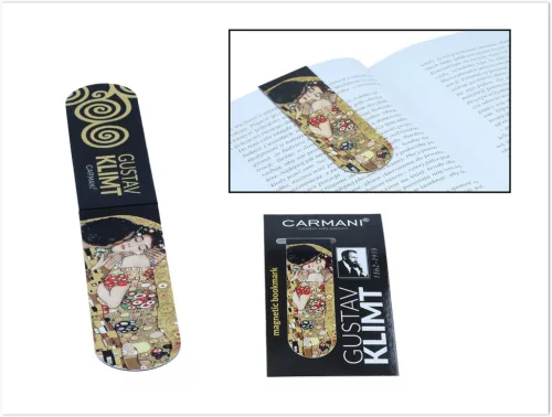 MÁGNESES KÖNYVJELZŐ KLIMT 30X100MM