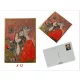KÉPESLAPKÉSZLET KLIMT 12DB-OS 10,5X14,8CM