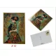 KÉPESLAPKÉSZLET KLIMT 12DB-OS 10,5X14,8CM