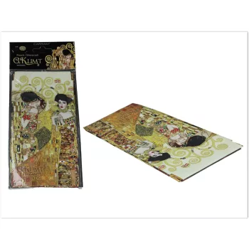 SZEMÜVEGTOK TASAK  KLIMT 9X18CM