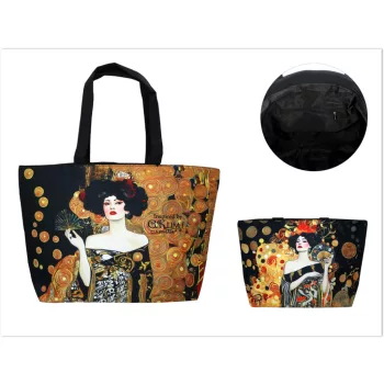 VÁLLTÁSKA G.KLIMT FESTMÉNYEI ALAPJÁN 54X40X17CM
