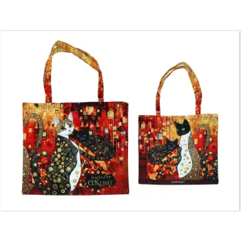 KÉZITÁSKA G.KLIMT MŰVEI ALAPJÁN 28X25,5CM