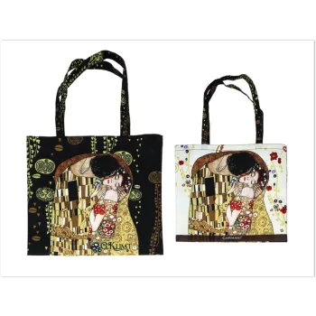 KÉZITÁSKA G.KLIMT A CSÓK 28X25,5CM