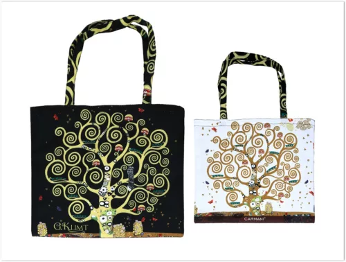 KÉZITÁSKA G.KLIMT AZ ÉLET FÁJA 28X25,5CM