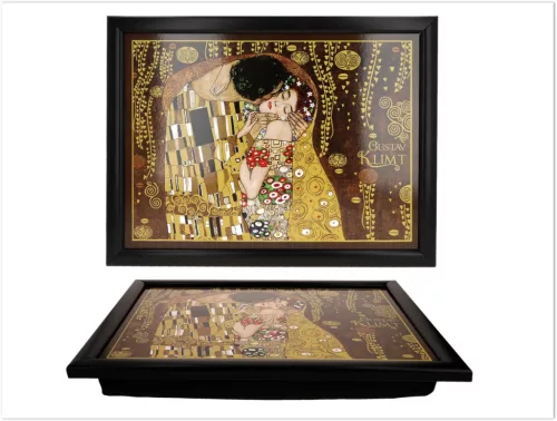 LAPTOP TARTÓ KLIMT A CSÓK 30,5X40,5CM