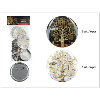 KITŰZŐ 12 DB-OS SZETT KLIMT VEGYES 5,6 CM