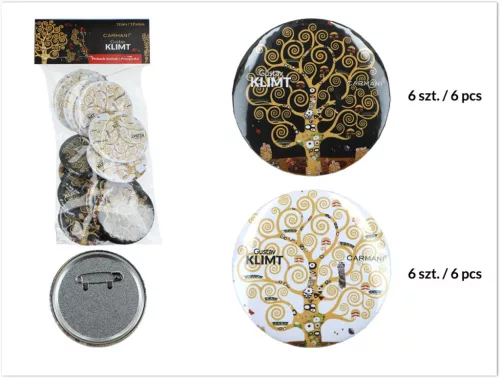 KITŰZŐ 12 DB-OS SZETT KLIMT VEGYES 5,6 CM