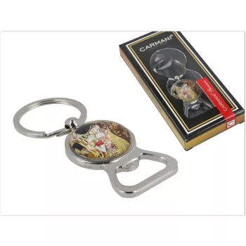 KULCSTARTÓ-SÖRBONTÓ KLIMT A CSÓK 8,3CM
