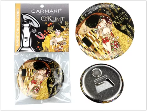 SÖRBONTÓ MÁGNESSEL KLIMT A CSÓK 5,6CM
