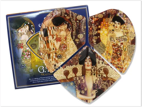 ÜVEGTÁL KLIMT 3 DARAB 29.6X2.5CM