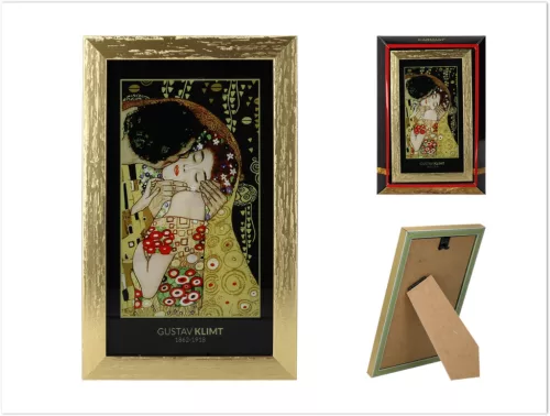 KÉP KLIMT "A CSÓK" 13X21CM