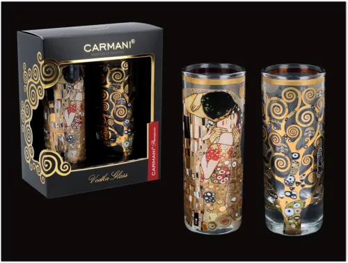 VODKÁS POHÁR 2DB-OS DÍSZDOBOZOS KLIMT