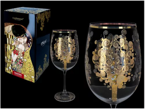 BOROSPOHÁR 640ML DÍSZDOBOZOS KLIMT