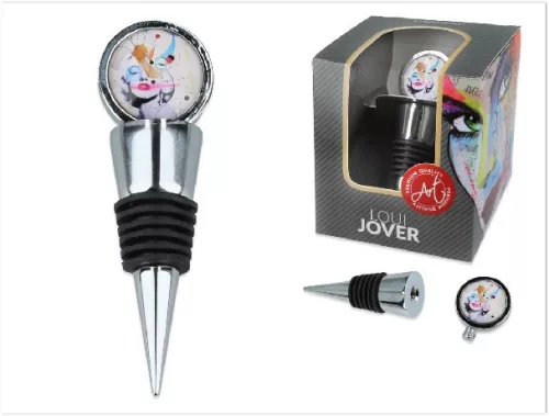BOROSÜVEG DUGÓ "LOUI JOVER" MINTÁVAL 10CM