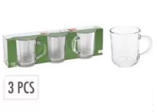 BÖGRE ÜVEG SZETT 3DB-OS 240ML