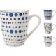 BÖGRE PORCELÁN MINTÁS 350ML 4F.