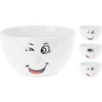 MÜZLISTÁL STONEWARE 500ML SMILEY 13X7CM