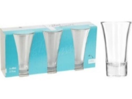 SHOT POHÁR ÜVEG 80ML P3