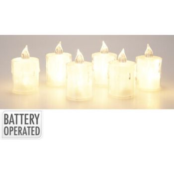 LED GYERTYA AKKUS 5X5X8CM 24DB/DISPLAY