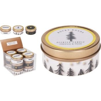   ILLATGYERTYA FÉM TÉGELYBEN 6X3CM, 6-8 ÓRA ÉGÉSI IDŐ, 3F.