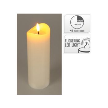 LED GYERTYA 7X7X15CM