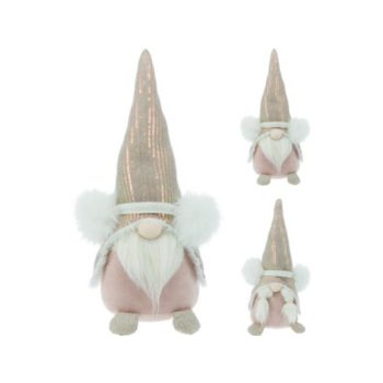 KARÁCSONYI DEKOR TÖRPE 19X13X39CM 2F.