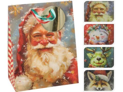 AJÁNDÉKTÁSKA KARÁCSONYI 23X18X10 4F.