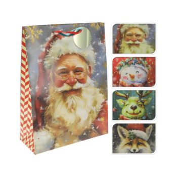 AJÁNDÉKTÁSKA KARÁCSONYI 40X30X10 4F.