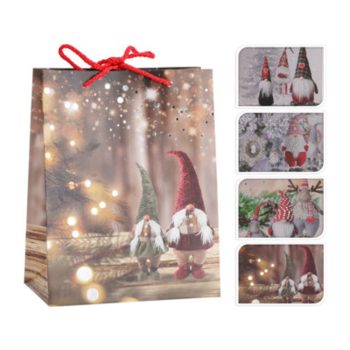 AJÁNDÉKTÁSKA KARÁCSONYI 23X18X10 4F.