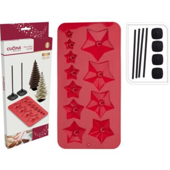 CSOKIÖNTŐ SZILIKONFORMA KARÁCSONYI 27X14X1CM