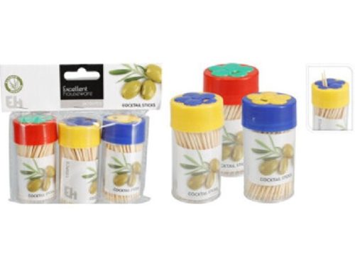 FOGPISZKÁLÓ SZETT BAMBUSZ 3DB-OS (150SZÁL/TUBUS) 6.5CM