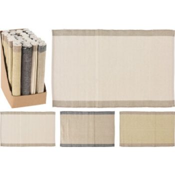 TÁNYÉRALÁTÉT PAMUT 45X30CM 3F. SZÍN