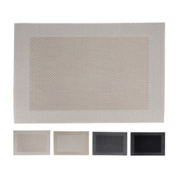 TÁNYÉRALÁTÉT POLIÉSZTER 45X30CM 4F. SZÍN